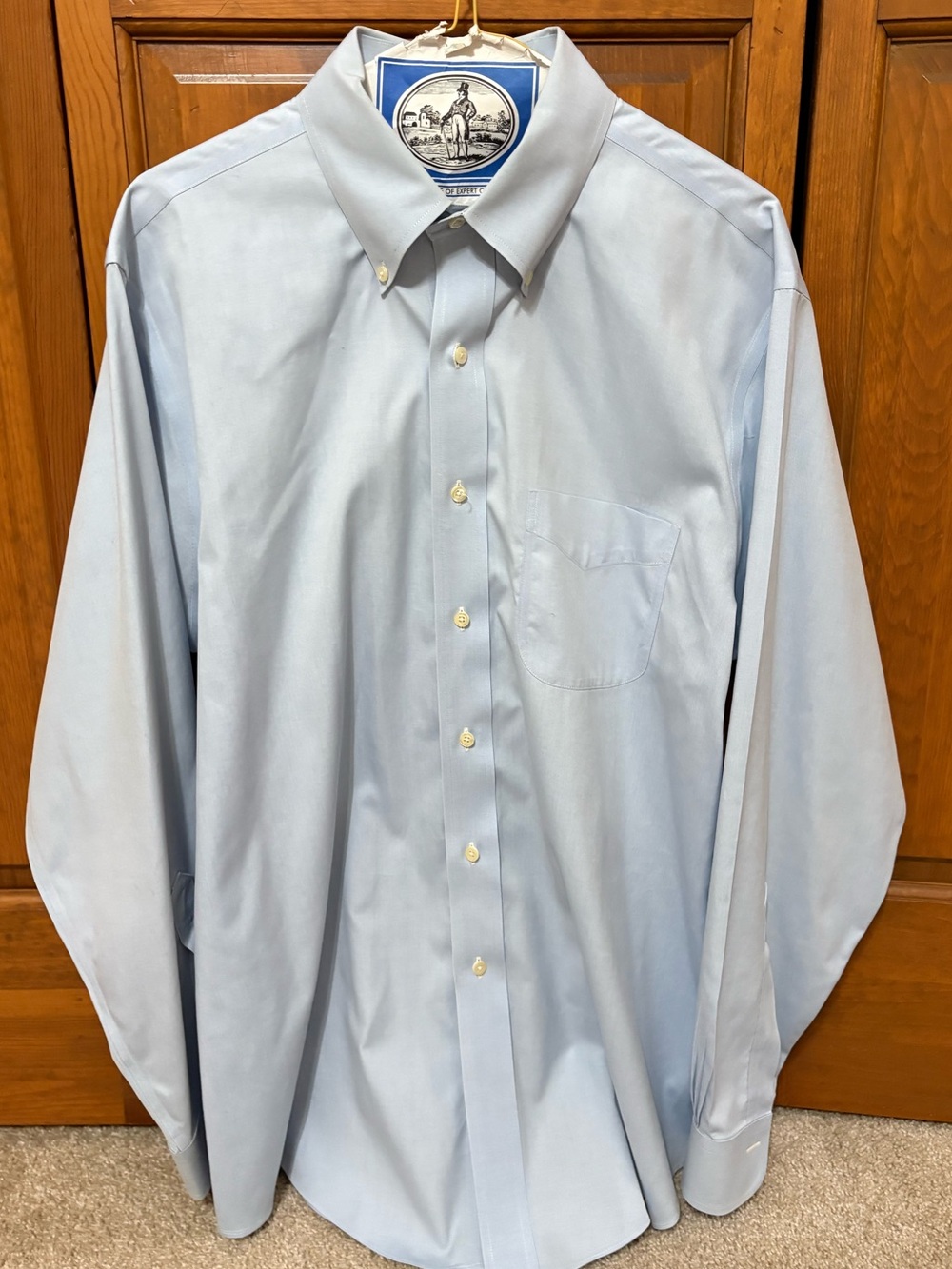 Brooks Brothers classic blue button down 16-34.